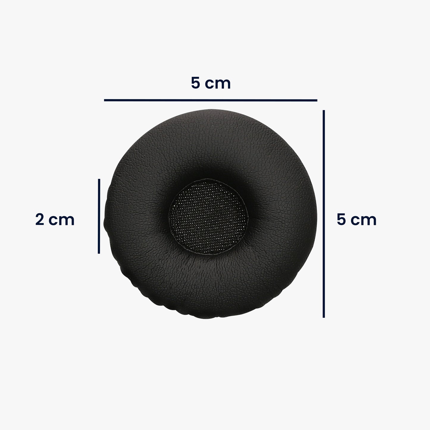 kwmobile Ear Pads for Jabra Biz 2300 USB Duo / Biz 2300 QD / Biz 2300 USB MS Ear Cushion Replacement Ear Pads Headphone Spare Parts Headphone Replacement Pads for Over Ear Headphones