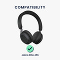 2x Ear Pads for Jabra Jabra Elite 45h / Evolve2 65 / Evolve2 40