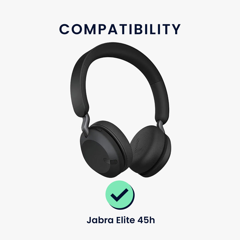 2x Ear Pads for Jabra Jabra Elite 45h / Evolve2 65 / Evolve2 40