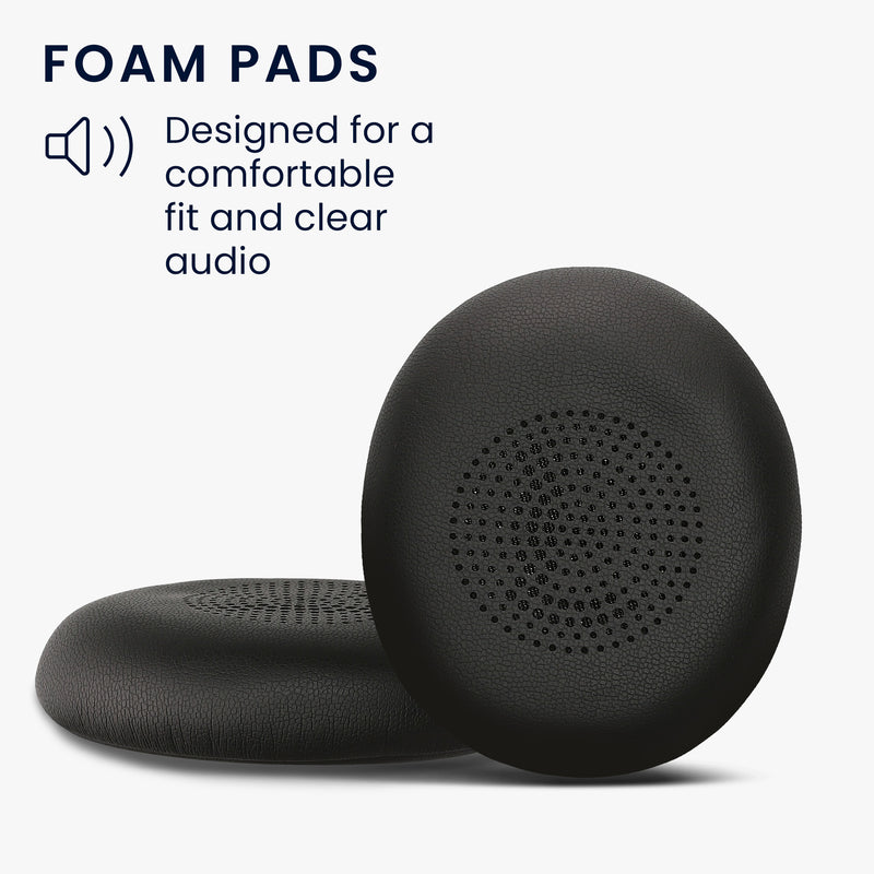 2x Ear Pads for Jabra Jabra Elite 45h / Evolve2 65 / Evolve2 40