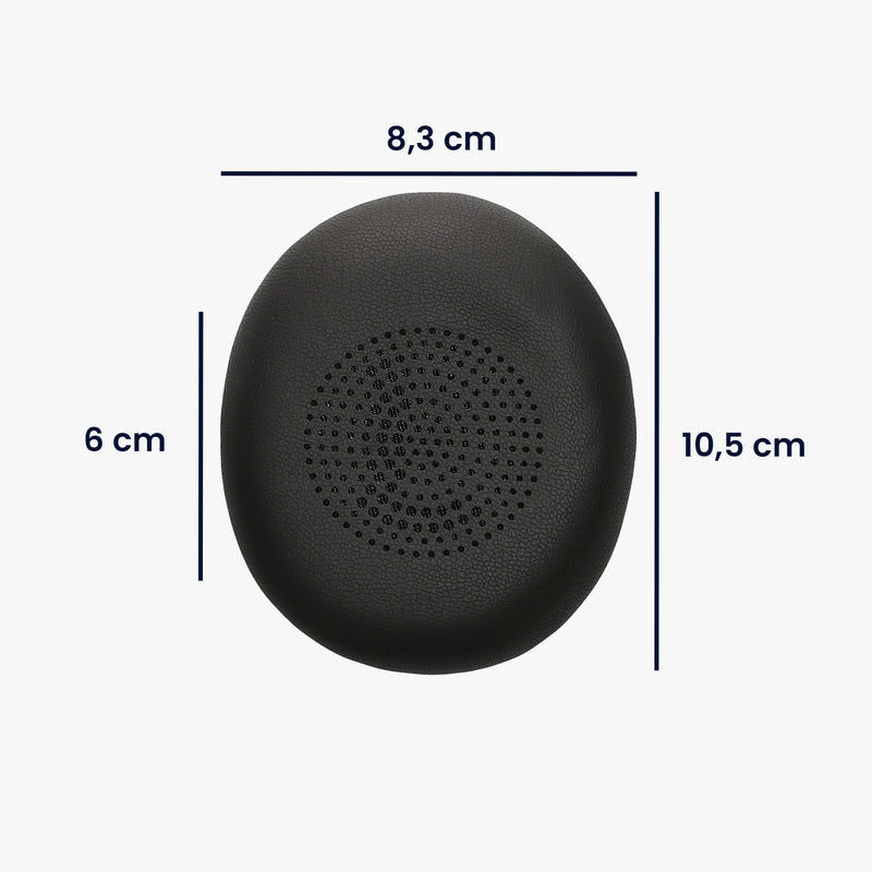 2x Ear Pads for Jabra Jabra Elite 45h / Evolve2 65 / Evolve2 40