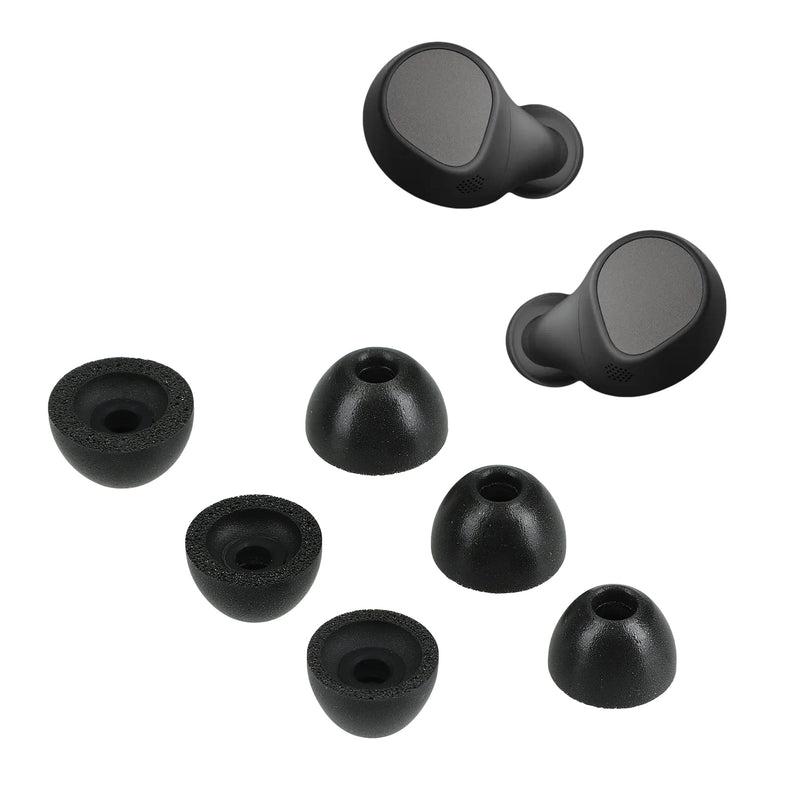 kwmobile Replacement In-Ear Headphones compatible with Jabra Elite 7 Pro Pads Earplugs In-Ear Earbuds