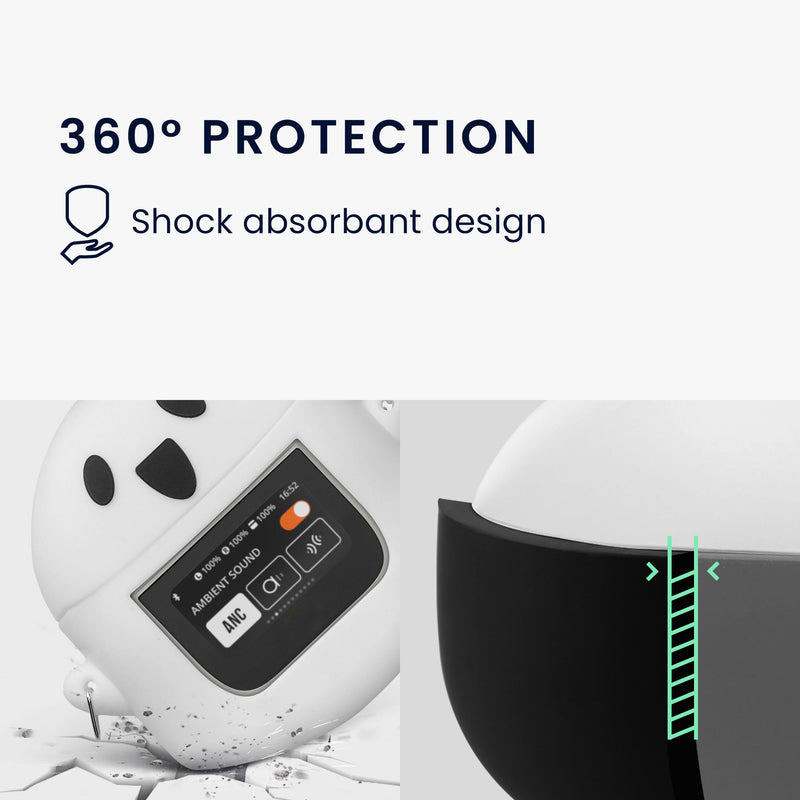 Silicone Case for JBL Tour Pro 2 Ghost