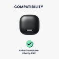 Silicone Case for Anker Soundcore Liberty 4 NC Ghost