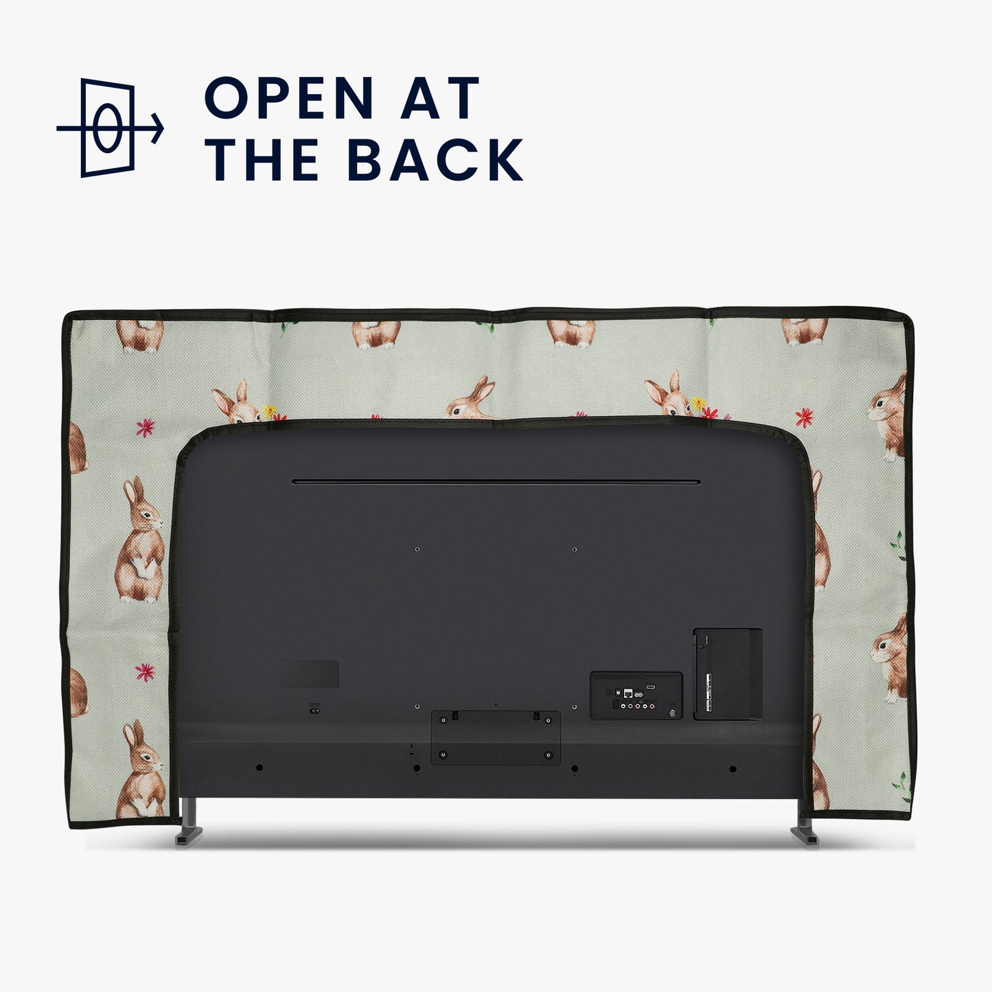 Linen cover for 49-50" TV