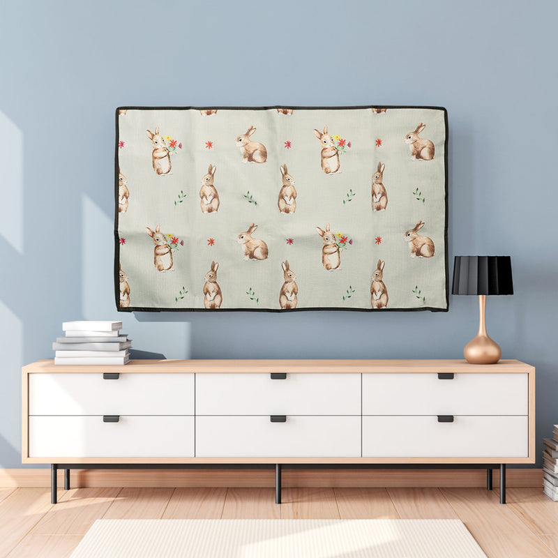 Linen cover for 49-50" TV