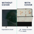 Linen cover for 49-50" TV