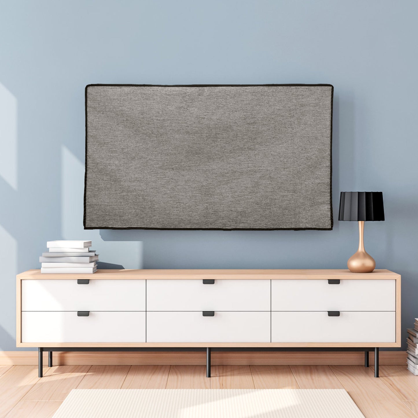 kwmobile 85" TV Cover Indoor - Television Protector