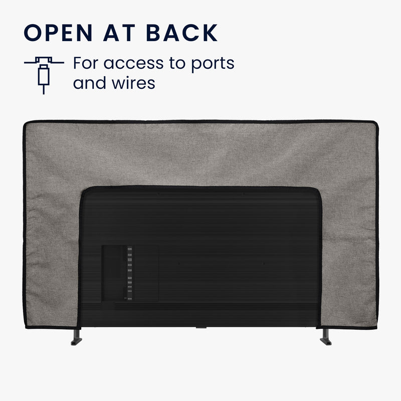 kwmobile 85" TV Cover Indoor - Television Protector