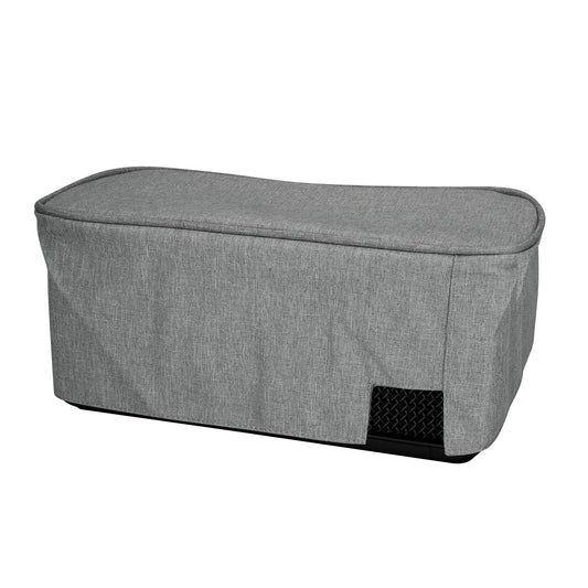 kwmobile Schutzhülle kompatibel mit Marshall Middleton Wireless Hülle - Staubhülle für Mini Lautsprecher - Speaker Cover in Grau Grau  