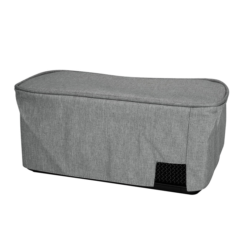 kwmobile Schutzhülle kompatibel mit Marshall Middleton Wireless Hülle - Staubhülle für Mini Lautsprecher - Speaker Cover in Grau Grau  