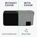 kwmobile Protective Case compatible with Marshall Middleton Wireless Case - Dust Cover for Mini Speaker - Speaker Cover