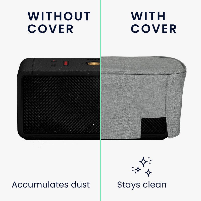 kwmobile Protective Case compatible with Marshall Middleton Wireless Case - Dust Cover for Mini Speaker - Speaker Cover