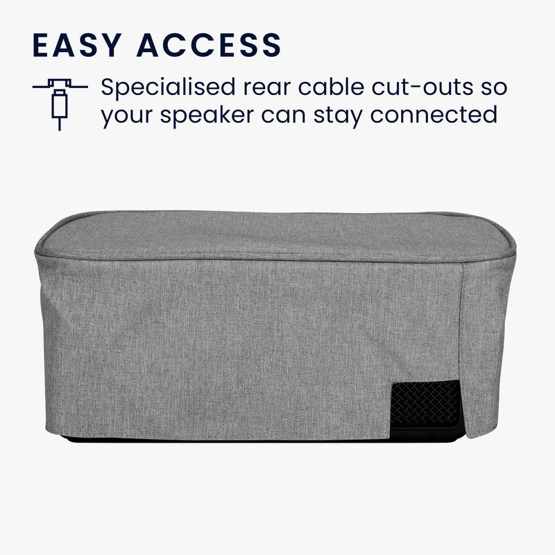 kwmobile Protective Case compatible with Marshall Middleton Wireless Case - Dust Cover for Mini Speaker - Speaker Cover