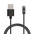 kwmobile USB Kabel Charger kompatibel mit Mibro Watch T2 / Watch A2 / Watch C3 / Watch GS Pro Ladekabel - Smart Watch Ersatzkabel - Fitnesstracker Aufladekabel in Schwarz Schwarz  
