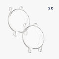 kwmobile Silicone Case for Huawei Watch GT4 41mm Protective Case Fullbody Display Cover Set