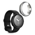 kwmobile Protective Case for Google Pixel Watch 2 / Pixel Watch 1 Fullbody Display Cover Set