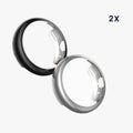 kwmobile Protective Case for Google Pixel Watch 2 / Pixel Watch 1 Fullbody Display Cover Set
