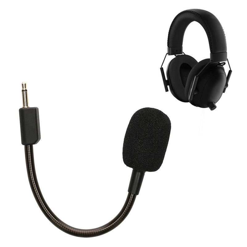 kwmobile Replacement Headphone Microphone compatible with Razer Blackshark V2 / V2 Pro / V2 SE Headset - Gaming Headphones Microphone with 3.5 mm Jack Plug