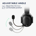 kwmobile Replacement Headphone Microphone compatible with Razer Blackshark V2 / V2 Pro / V2 SE Headset - Gaming Headphones Microphone with 3.5 mm Jack Plug