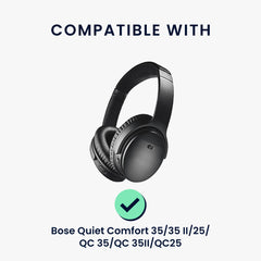 Case für Bose Quiet Comfort 35 / 35 II / 25 / QC 35 / QC 35 II / QC 25 - Schwarz - Sonstiges