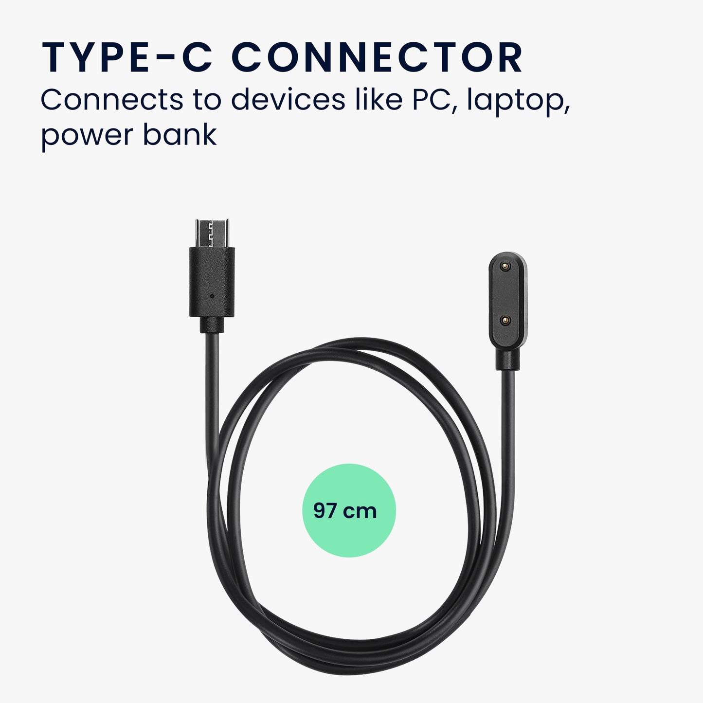Charging cable for Huawei Band 10 / Band 9 8 7 6 / Watch Fit 2 / Watch Fit 3 / Honor Band 10 9 8 7 6