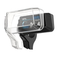 kwmobile EBike Fahrrad Computer Case kompatibel mit Bosch Purion 200 Hülle - transparentes Fahrrad GPS Navi Cover - Transparent Transparent  