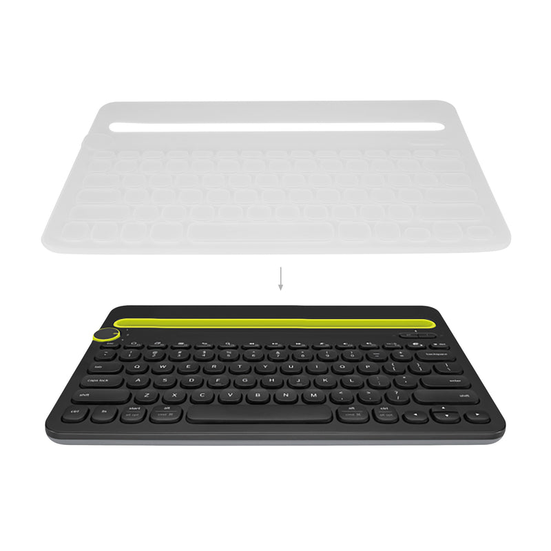 kwmobile Keyboard Protector for Logitech K480 - QWERTY US Keyboard Cover