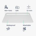 kwmobile Keyboard Protector for Logitech K480 - QWERTY US Keyboard Cover