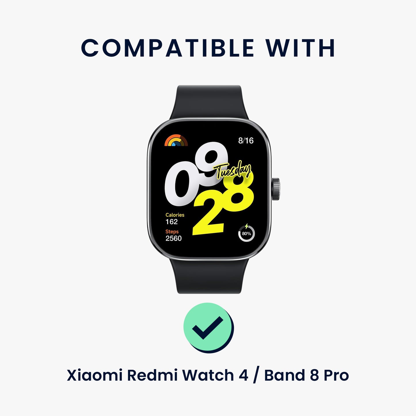 Strap for Xiaomi Smart Band 8 Pro / Band 9 Pro / Redmi Watch 5 / Redmi Watch 4