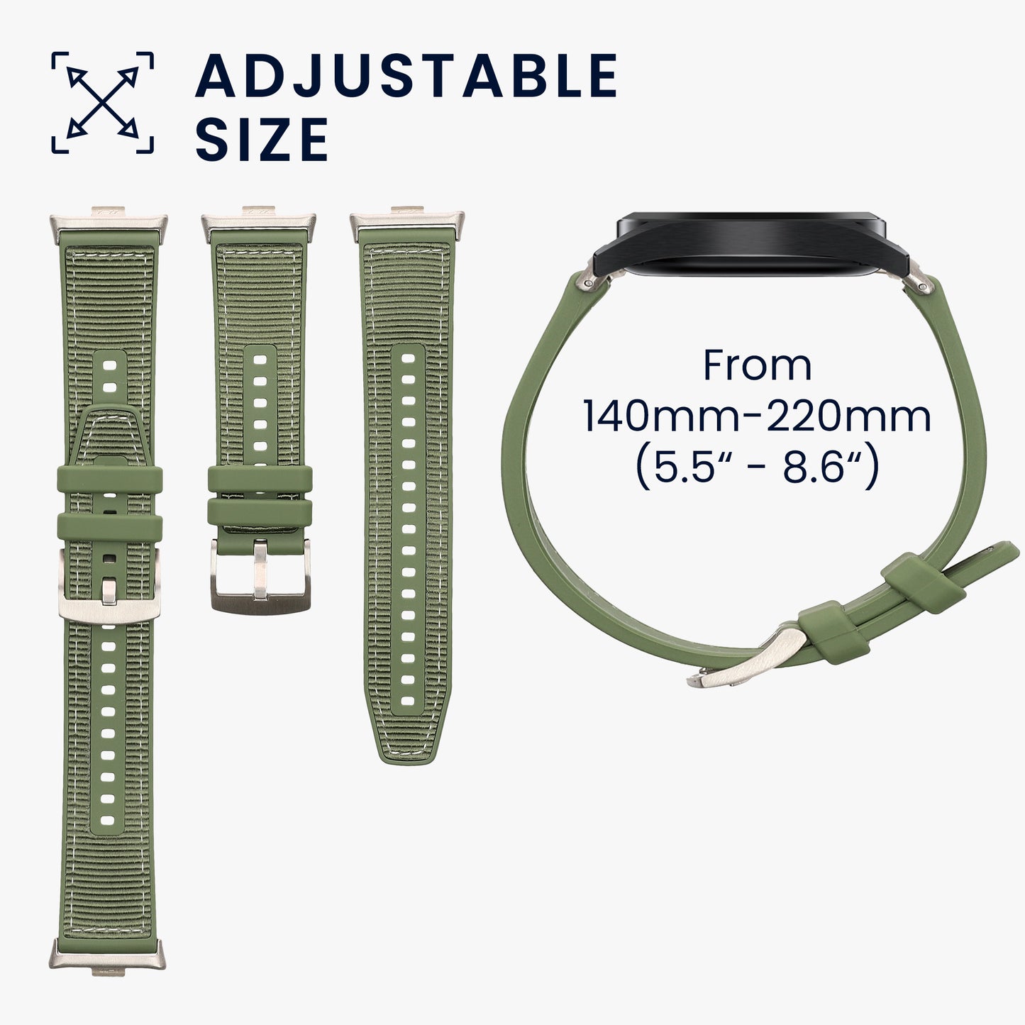 Strap for Xiaomi Smart Band 8 Pro / Band 9 Pro / Redmi Watch 5 / Redmi Watch 4