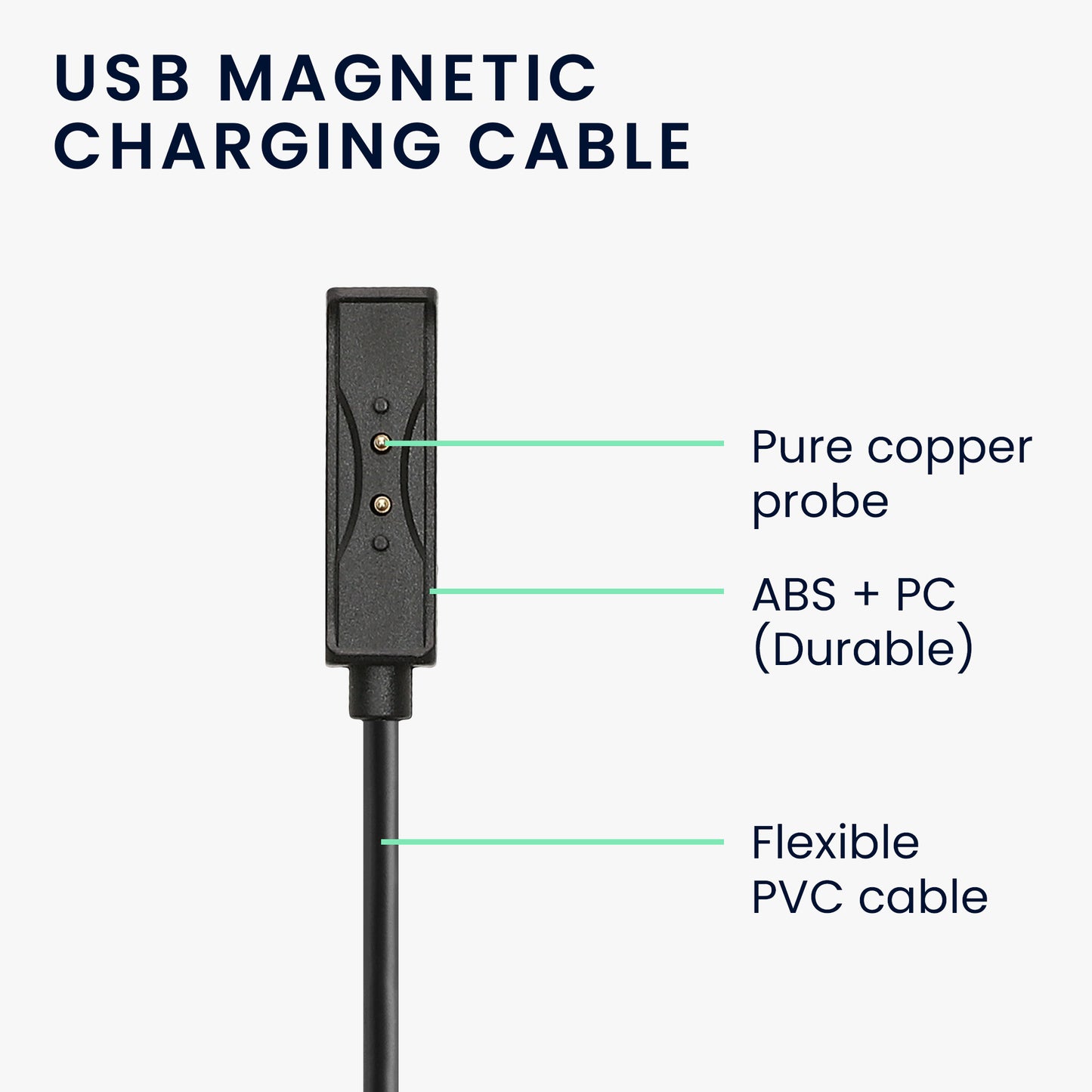 Charging cable for COROS Rate Monitor