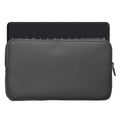 kwmobile Bluetooth Tastatur Cover kompatibel mit Logitech KEYS-TO-GO Hülle - Nylon Schutzhülle für Keyboard - Nylon Tasche mit Zipper - Dunkelgrau Dunkelgrau  