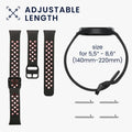 kwmobile Watch Strap for Samsung Galaxy Fit 3 Strap Fitness Tracker Band Set Replacement Strap Smartwatch