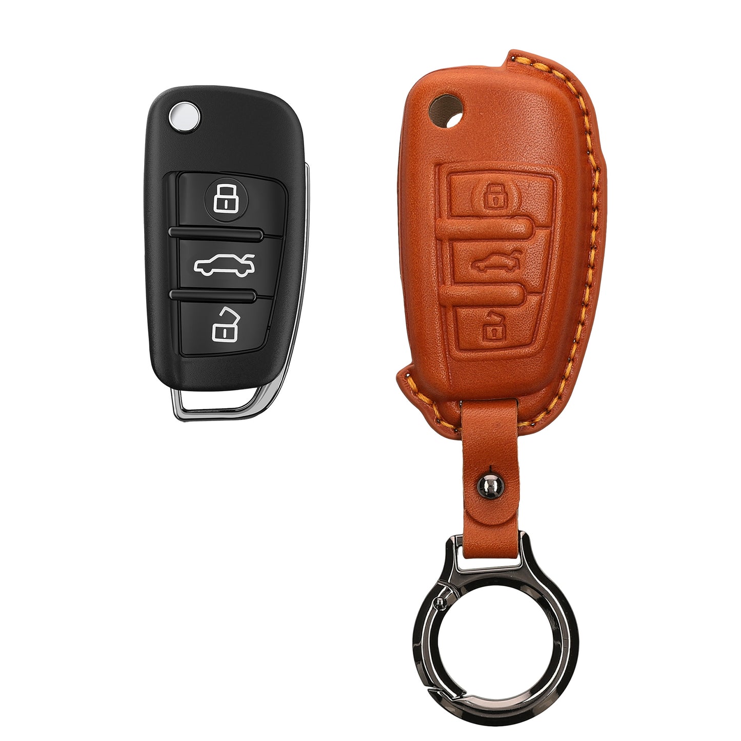 Case for Audi 3-Button Folding Key