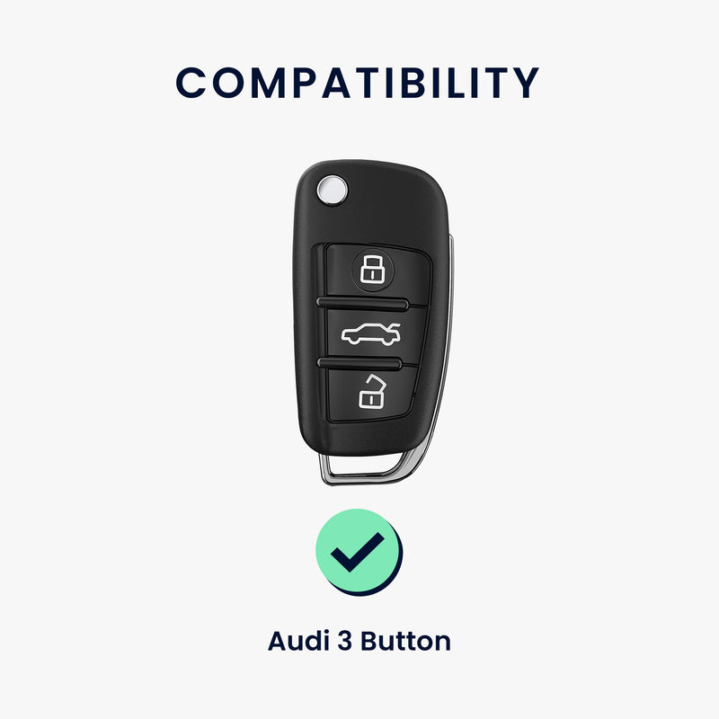 Case for Audi 3-Button Folding Key