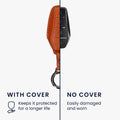 kwmobile Premium Car Key Protective Cover Compatible with BYD Atto 3 / Sealion / Han / Tang / Dolphin / Seal Case - Key Fob Cover