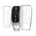 kwmobile Car Key Cover Compatible with Mercedes Benz Smart Key (Keyless Only) - Silicone Protective Case
