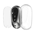 kwmobile Car Key Case Compatible with Mercedes Benz 3-Button Smart Car Key