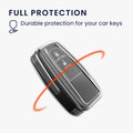 kwmobile Car Key Cover compatible with Toyota 2-Button Smart Key Car Key