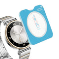 kwmobile 2x Schutzglas kompatibel mit Huawei Watch GT4 41mm Folie - Hart Glas Schutzfolie für Smartwatch - Displayschutz für Fitness Tracker Transparent Transparent  
