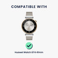 kwmobile Screen Protector compatible with Huawei Watch GT4 41mm Film - Hard Glass Screen Protector for Smartwatch - Display Protection for Fitness Tracker