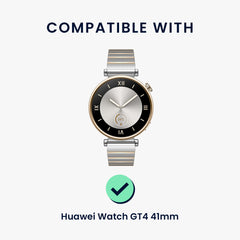 kwmobile Schutzglas kompatibel mit Huawei Watch GT4 41mm Folie - Hart Glas Schutzfolie für Smartwatch - Displayschutz