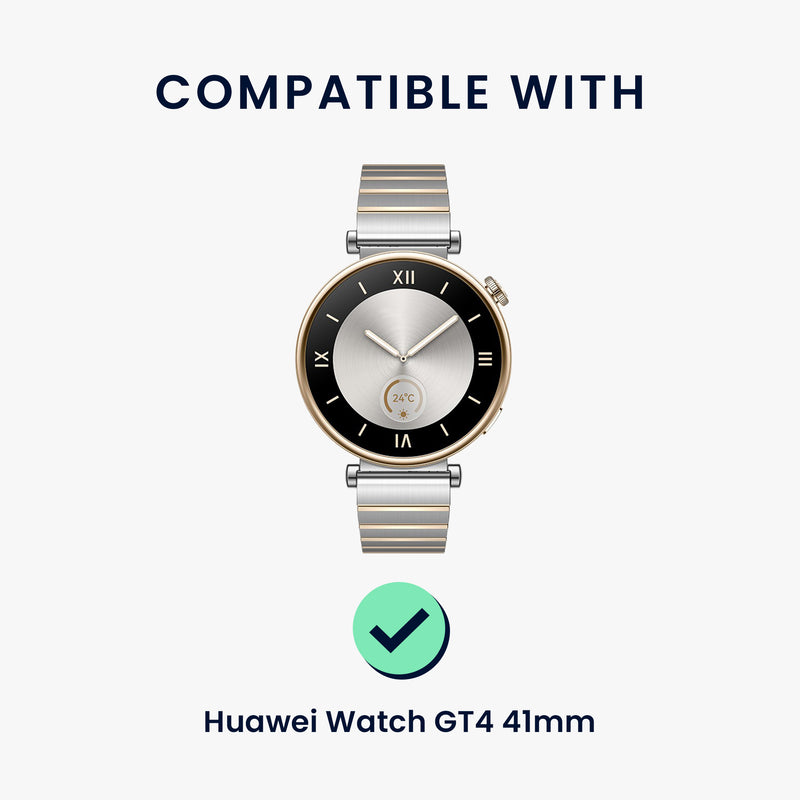 kwmobile Screen Protector compatible with Huawei Watch GT4 41mm Film - Hard Glass Screen Protector for Smartwatch - Display Protection for Fitness Tracker