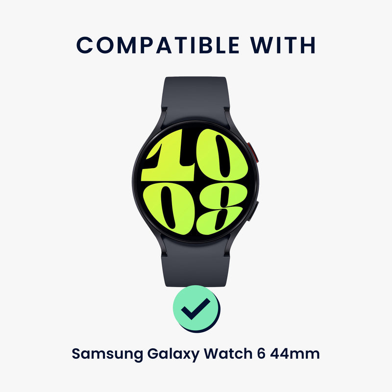 kwmobile Screen Protector compatible with Samsung Galaxy Watch 6 44mm Screen Protector for Fitness Tracker