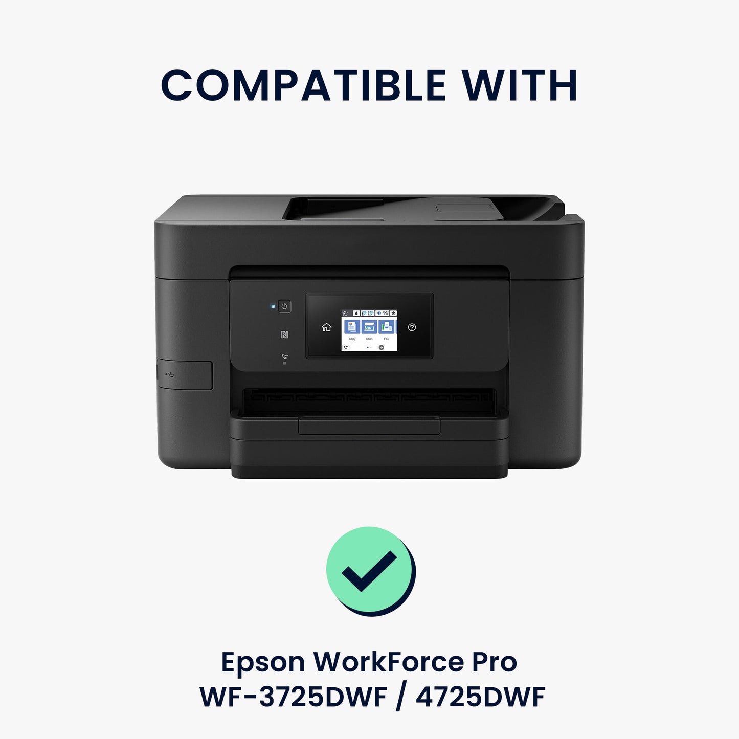 Printer Cover for Epson WorkForce Pro WF-3725DWF / 4725DWF
