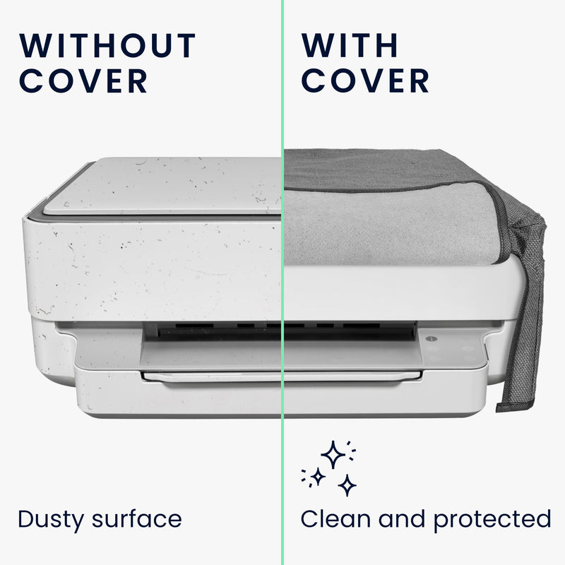kwmobile Printer Cover compatible with HP Envy 6020e / Envy 6055e Case - Printer Dust Cover