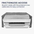 kwmobile Printer Cover compatible with HP Envy 6020e / Envy 6055e Case - Printer Dust Cover