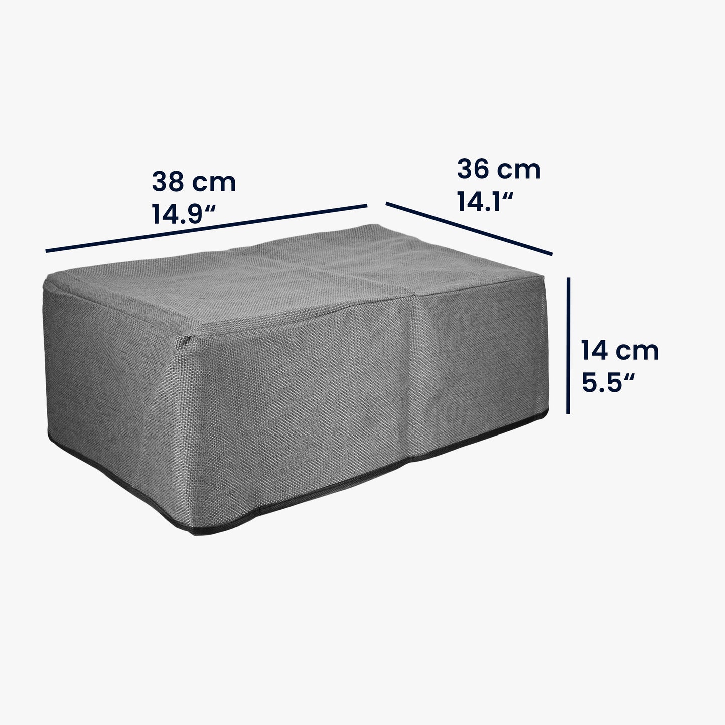 kwmobile Printer Cover compatible with HP Envy 6020e / Envy 6055e Case - Printer Dust Cover