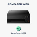 kwmobile Printer Cover compatible with Canon Pixma TS6350 Cover - Printer Protector - Dust Cover for Printer
